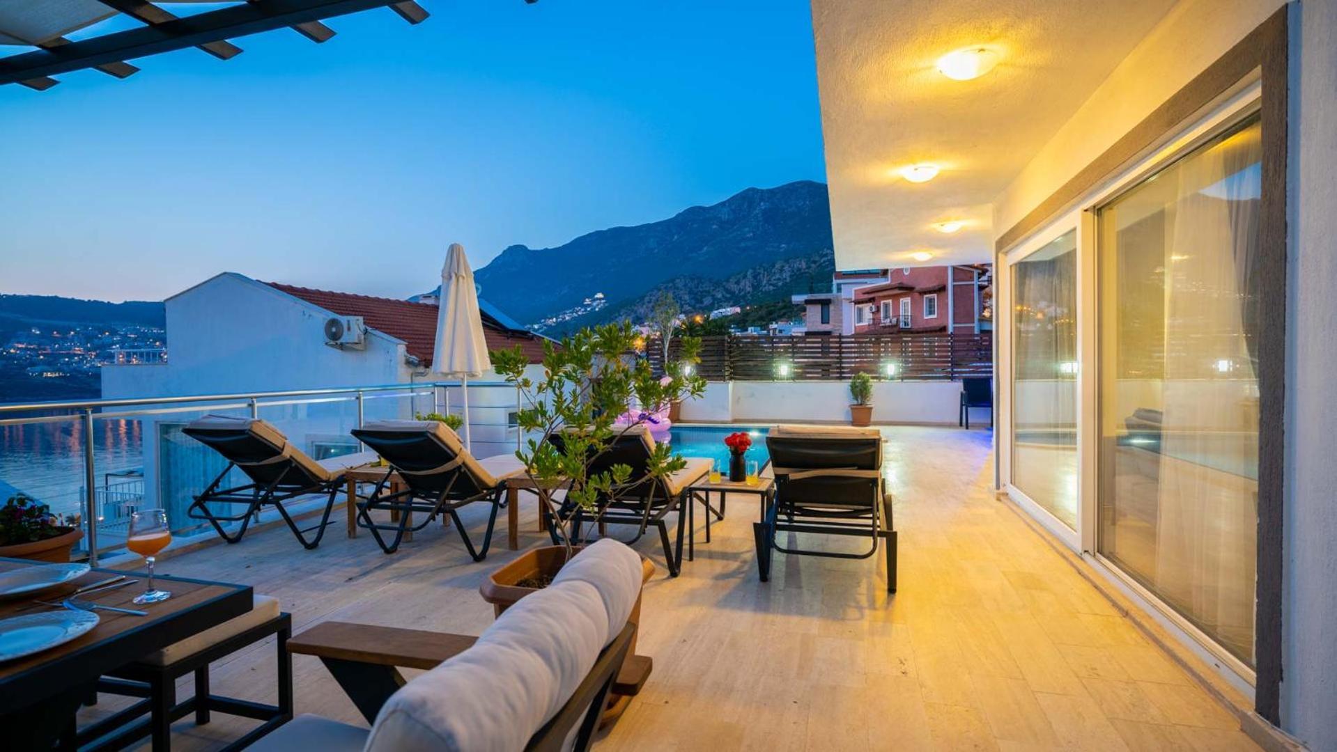 Villa Angel - Harika Manzara Kas Exterior foto